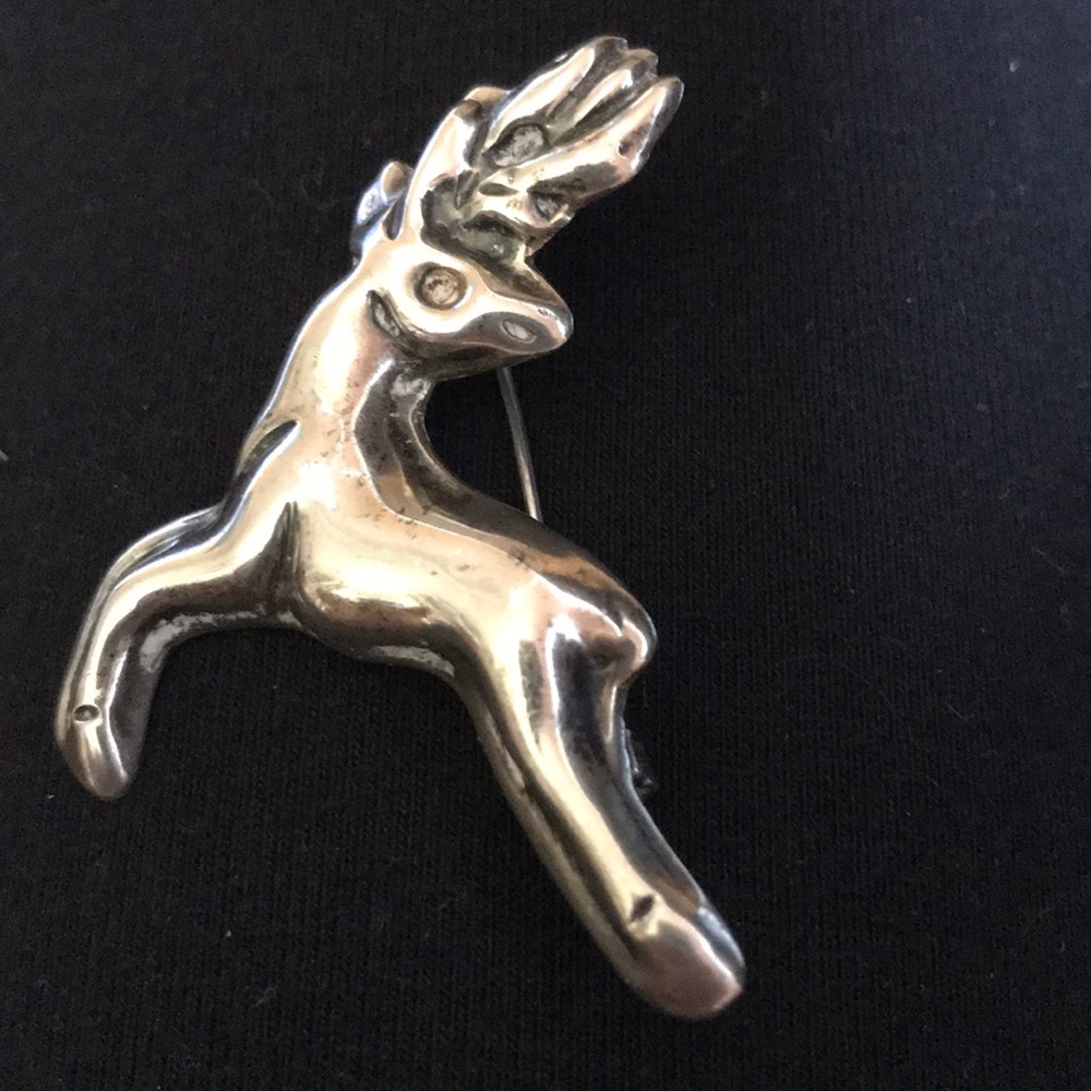 Solid Silver Pin - Mexico - image 1